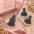 Noor-e-Pearl Oxidised Set