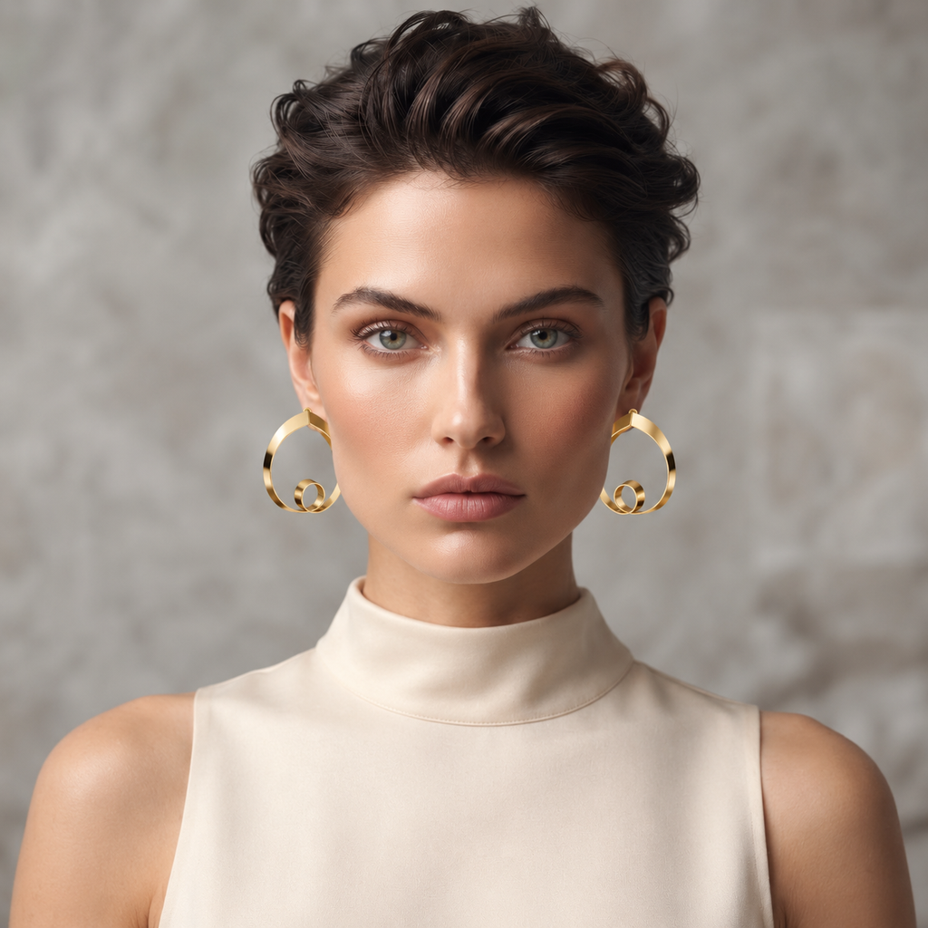 infinite loop earrings