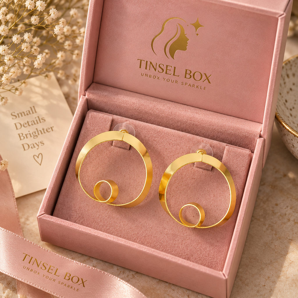 infinite loop earrings
