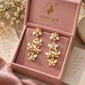 butterfly bloom earrings