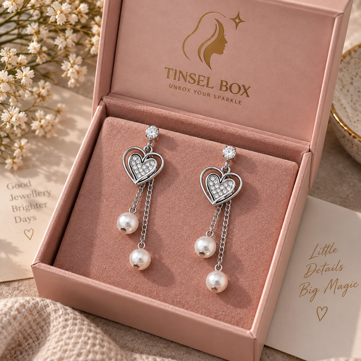 pearl heart swings