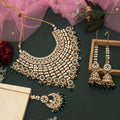 Traditional Green Kundan Choker Set