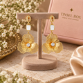 golden blossom studs
