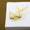 golden drop earrings