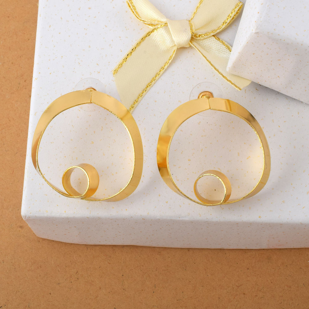 infinite loop earrings