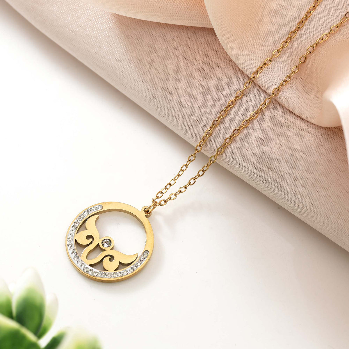 moon wing pendant