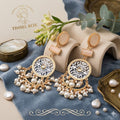 pearl chandbali